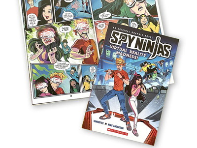 Spy Ninjas graphic novel thumbnail