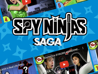 Spy Ninjas Saga youTube channel thumbnail